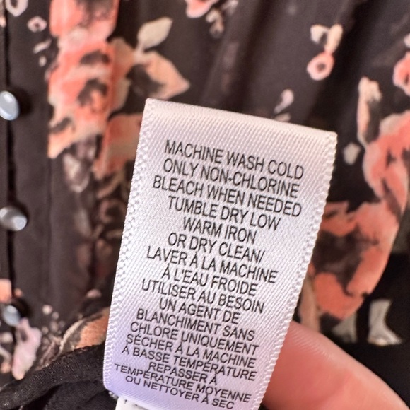 Sheer Floral Blouse - Picture 8 of 8